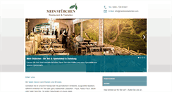 Desktop Screenshot of meinteestuebchen.com